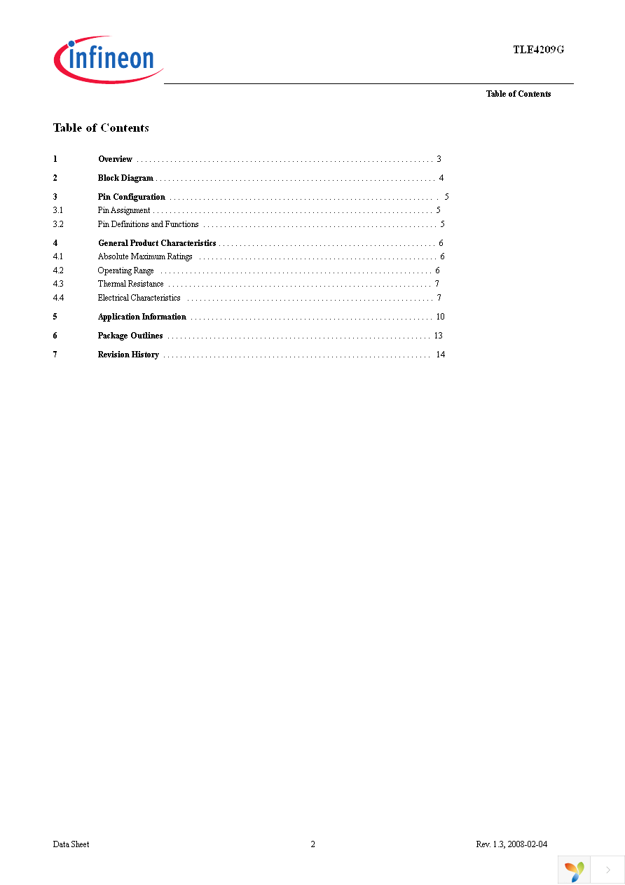 TLE4209G Page 2