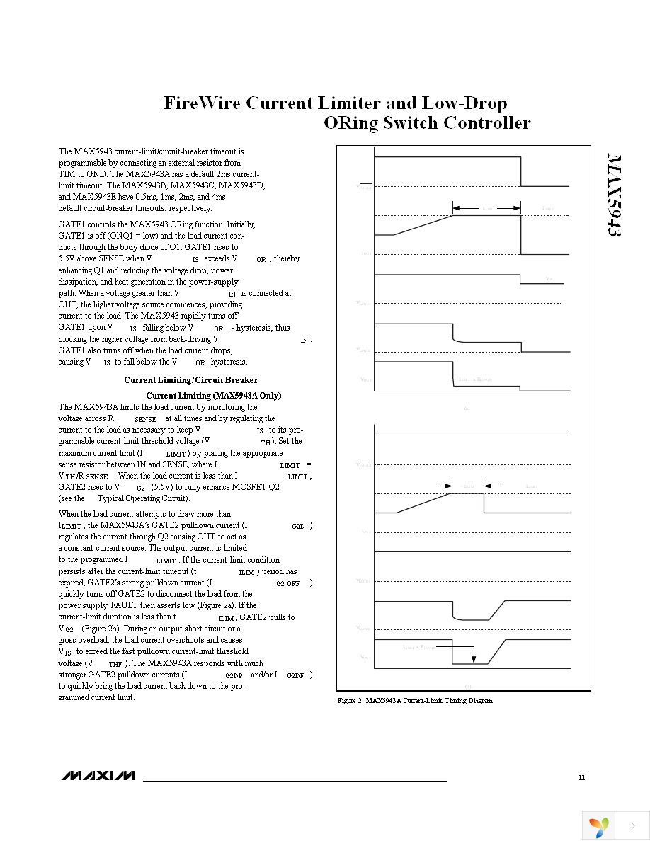 MAX5943AEEE+ Page 11