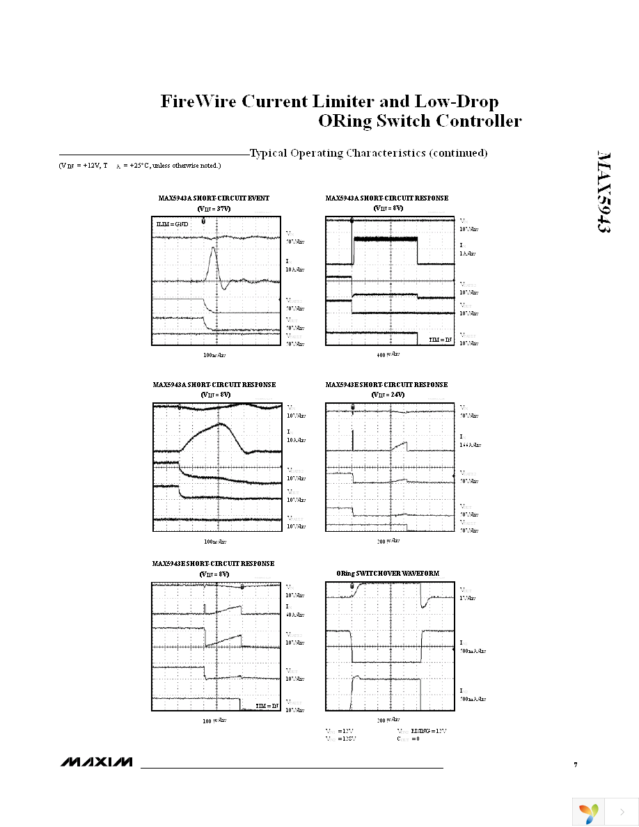 MAX5943AEEE+ Page 7