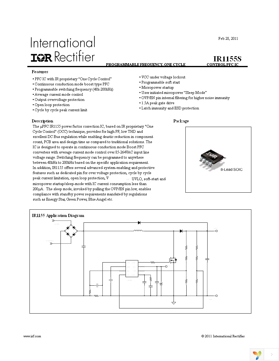 IR1155STRPBF Page 1