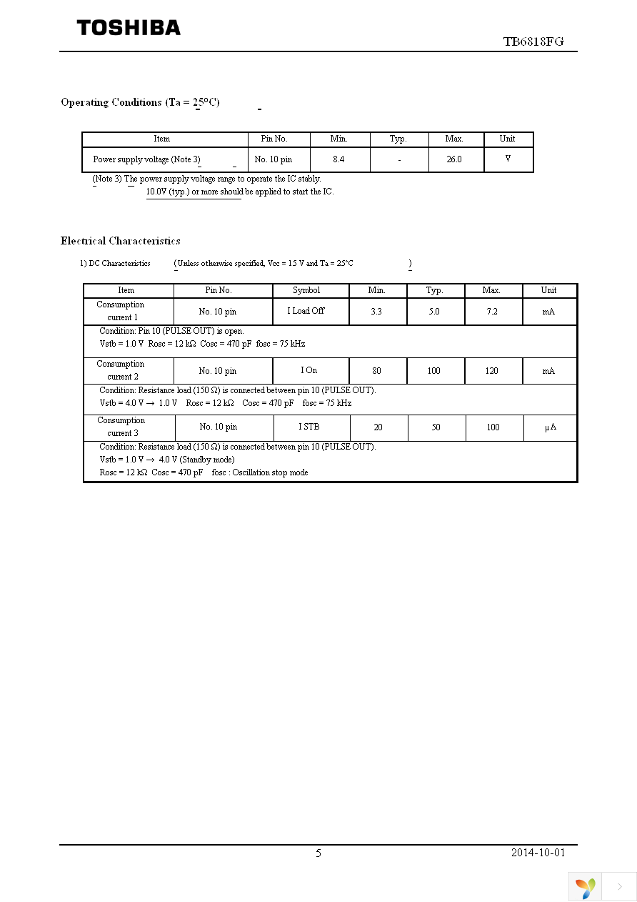 TB6818FG,EL Page 5