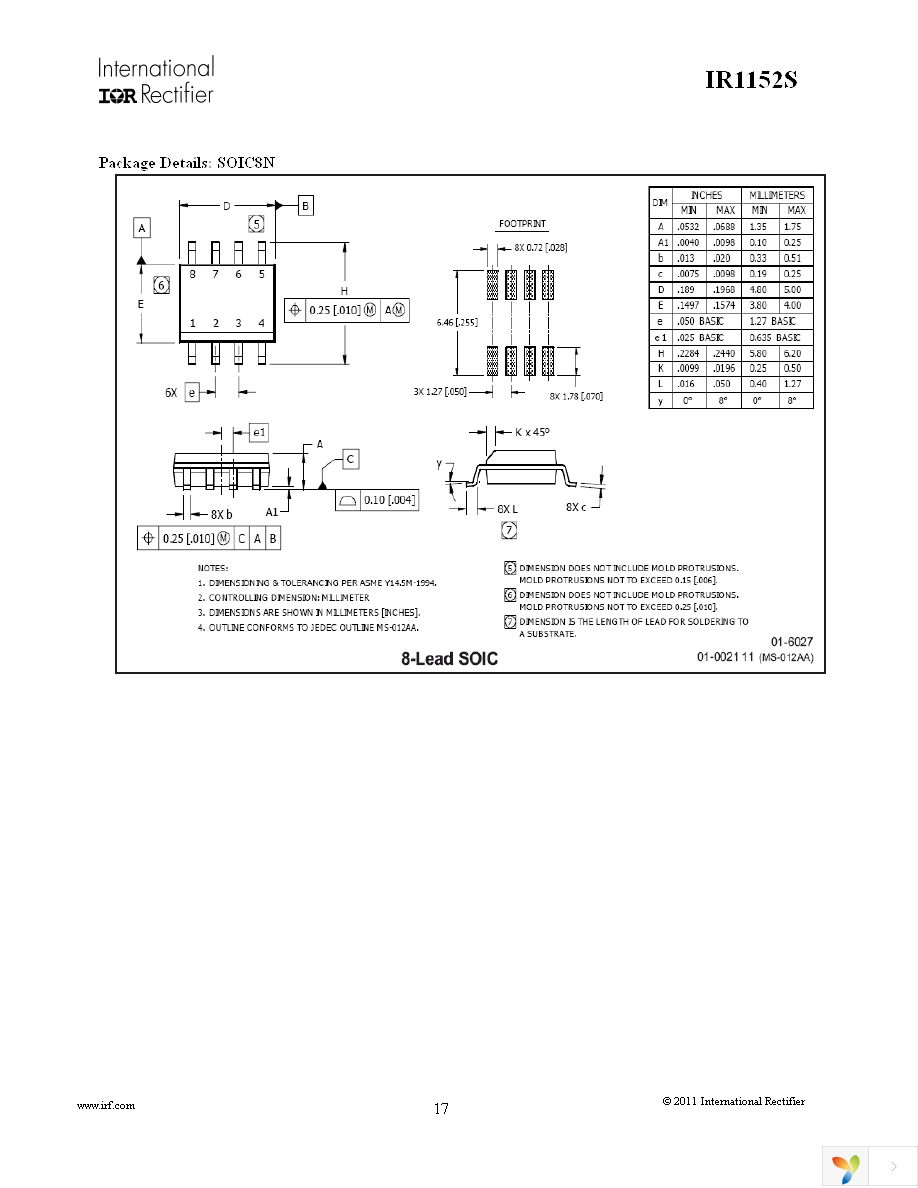 IR1152STRPBF Page 17