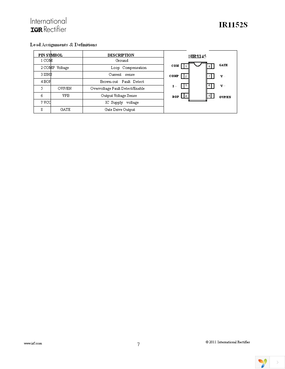 IR1152STRPBF Page 7