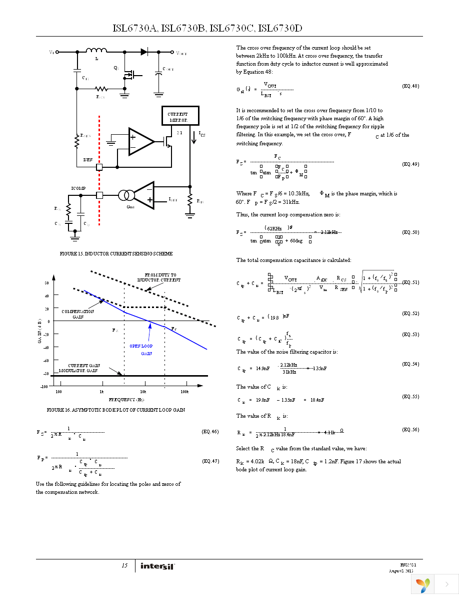 ISL6730AFUZ Page 15