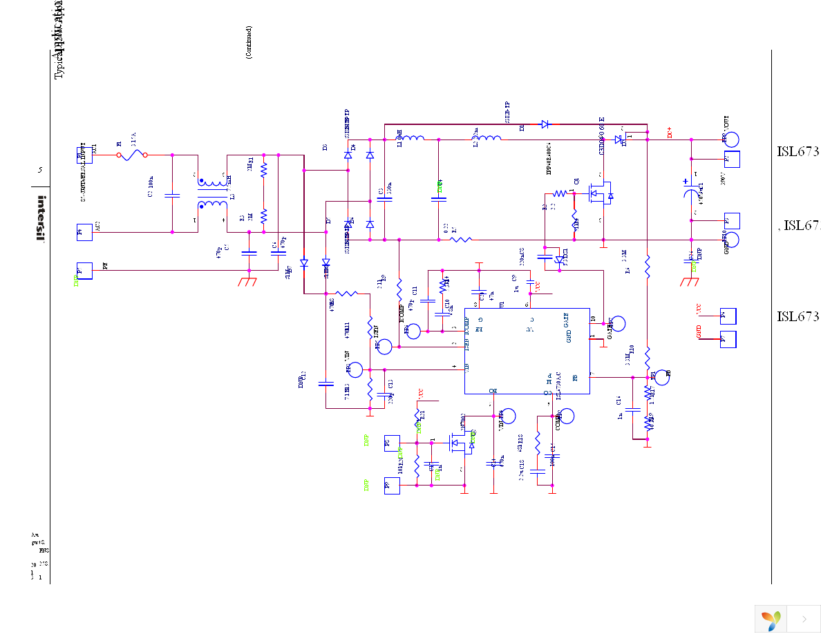 ISL6730AFUZ Page 5