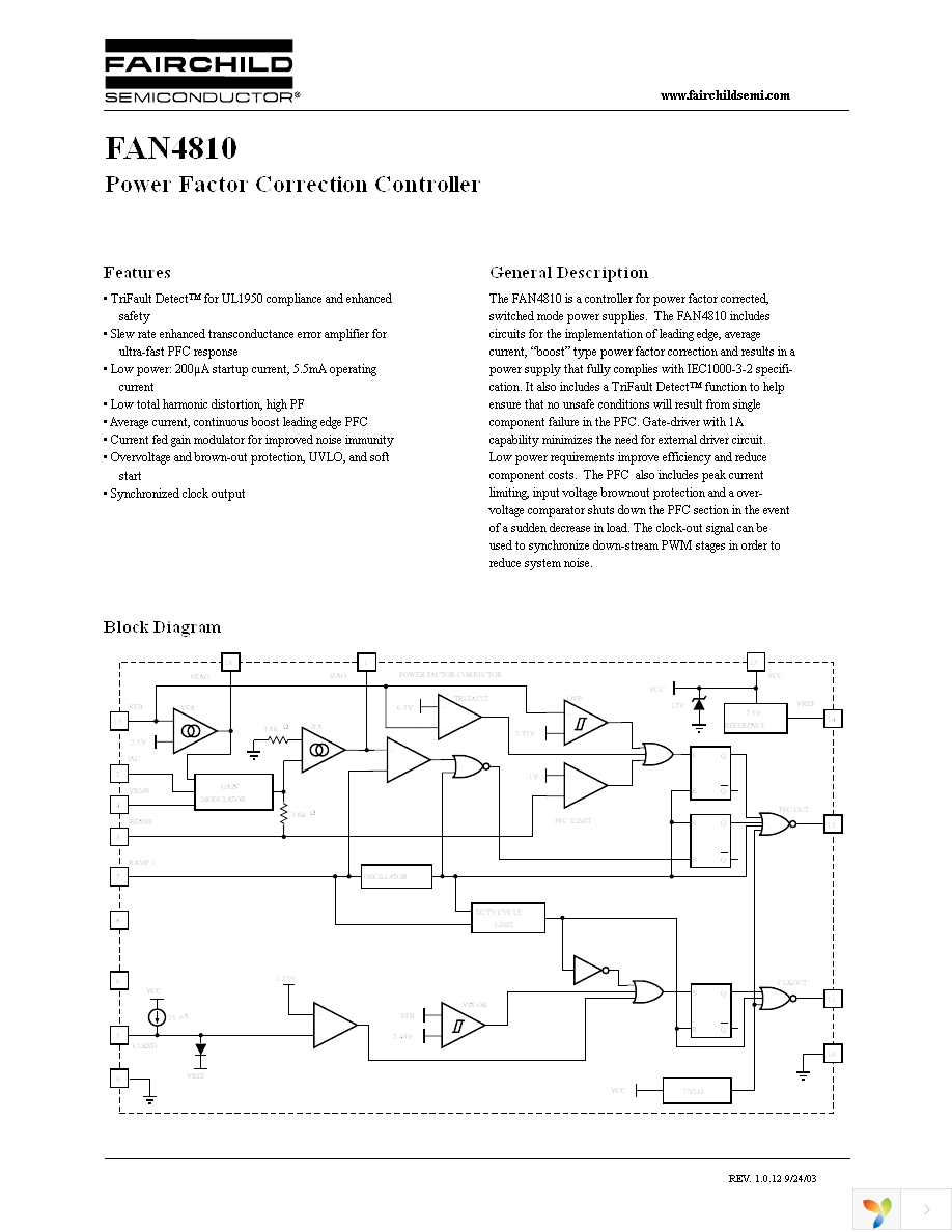 FAN4810MX Page 1