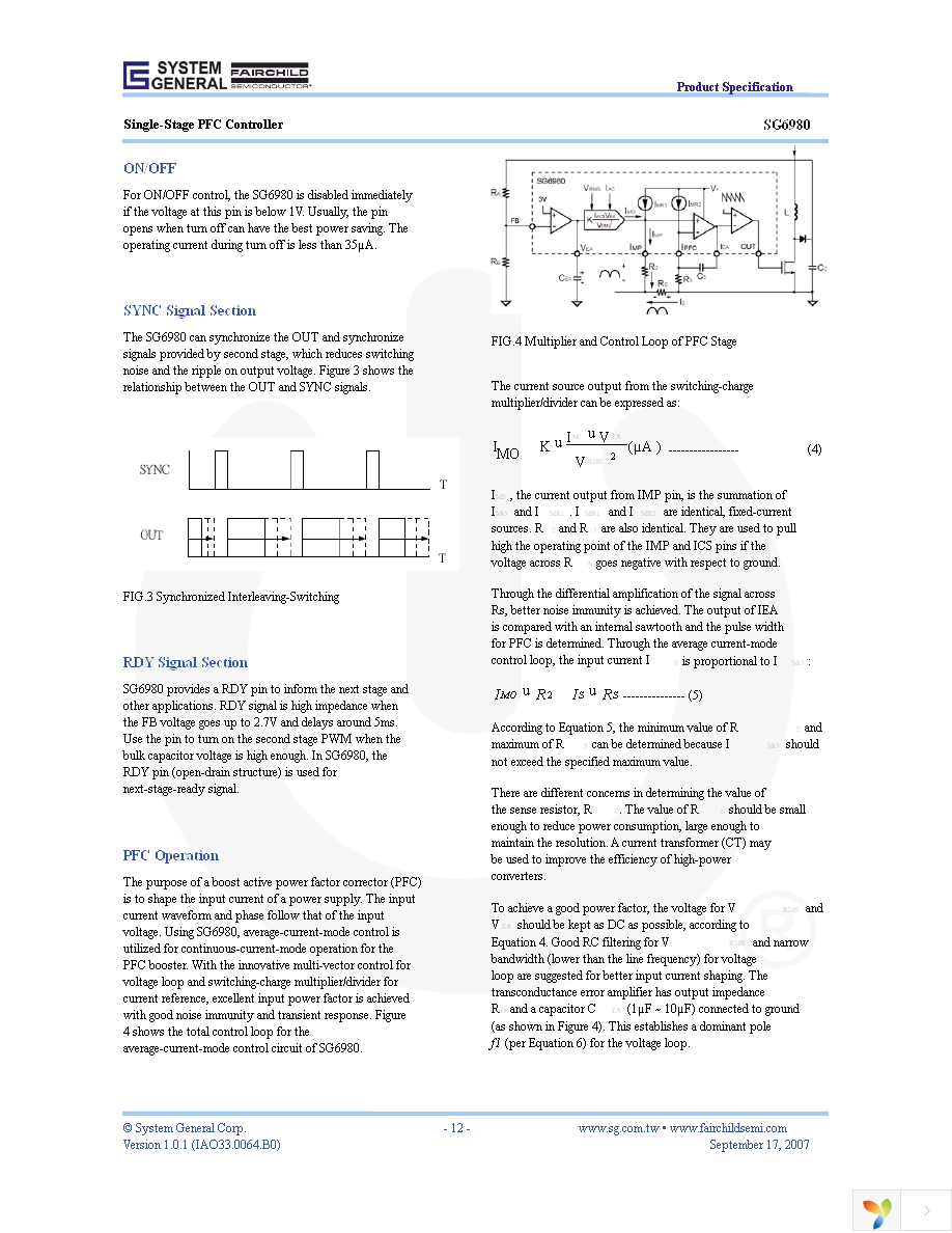 SG6980SZ Page 12