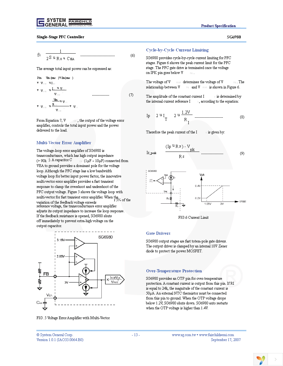 SG6980SZ Page 13