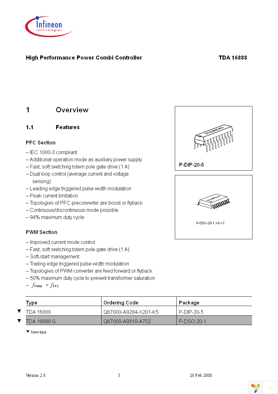 TDA16888 Page 3