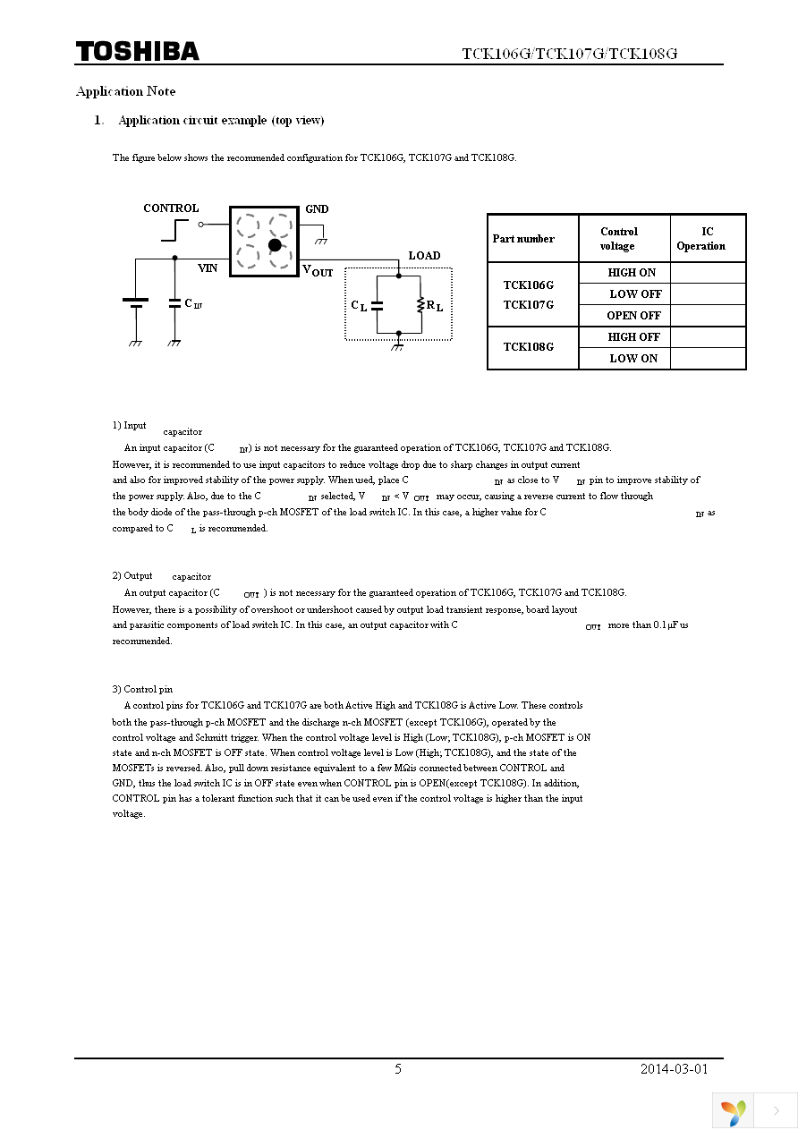 TCK107G,LF Page 5