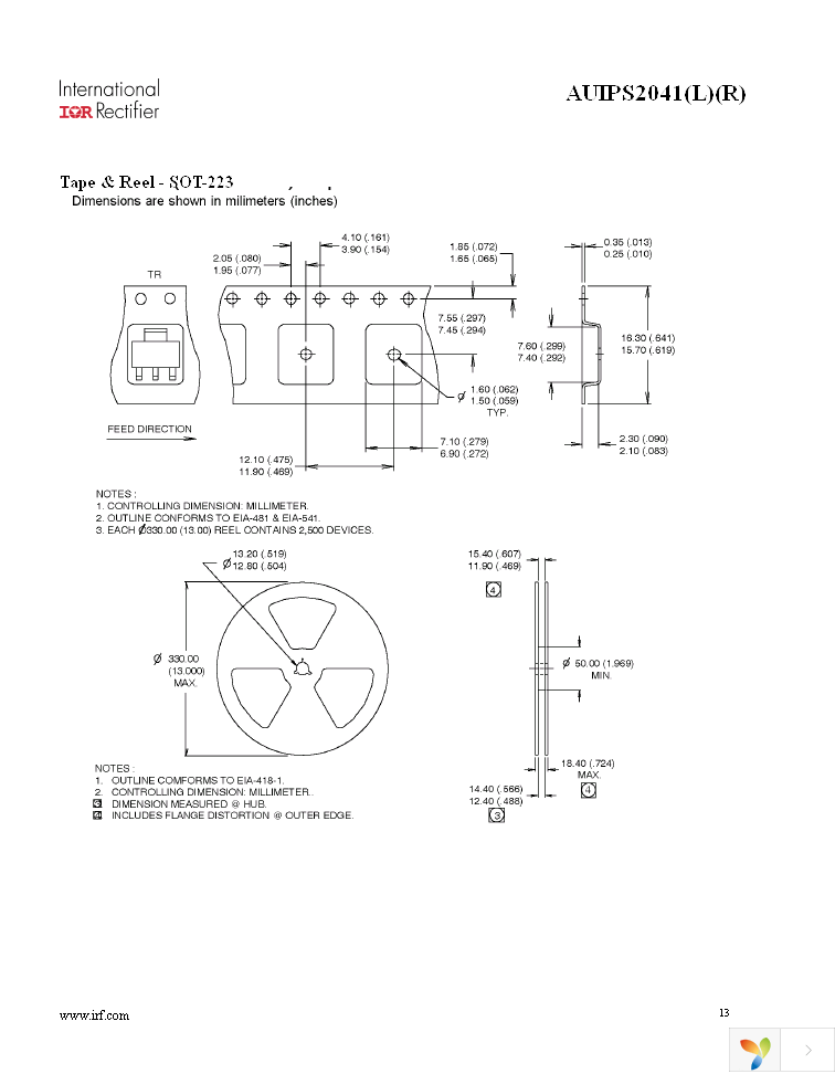 AUIPS2041LTR Page 13