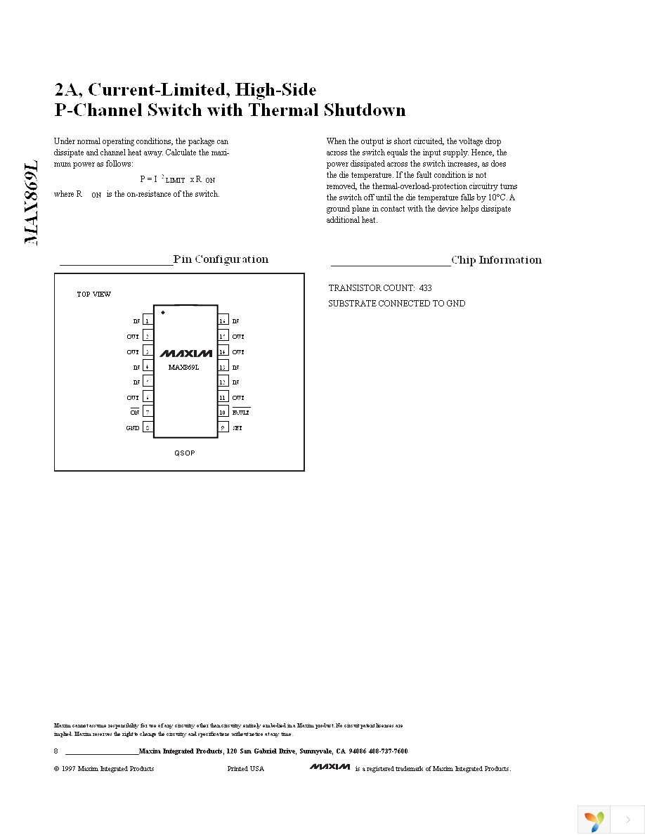 MAX869LEEE+ Page 8
