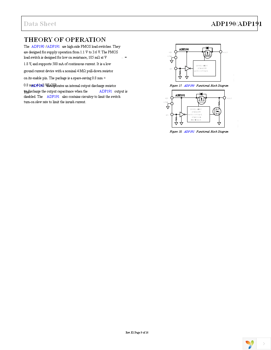 ADP191ACBZ-R7 Page 9