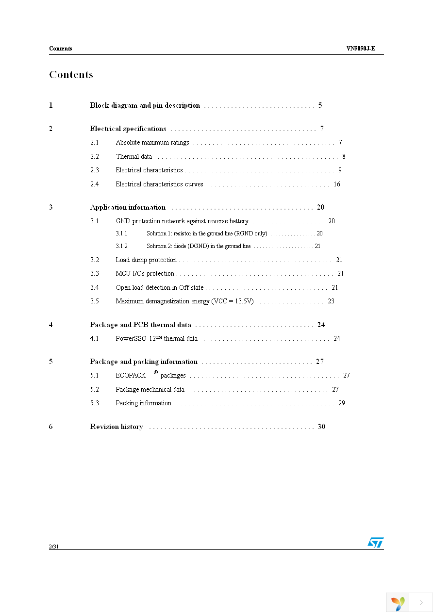 VN5050JTR-E Page 2