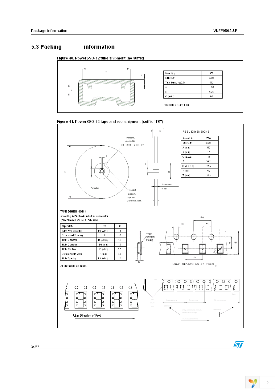 VN5E050AJTR-E Page 34