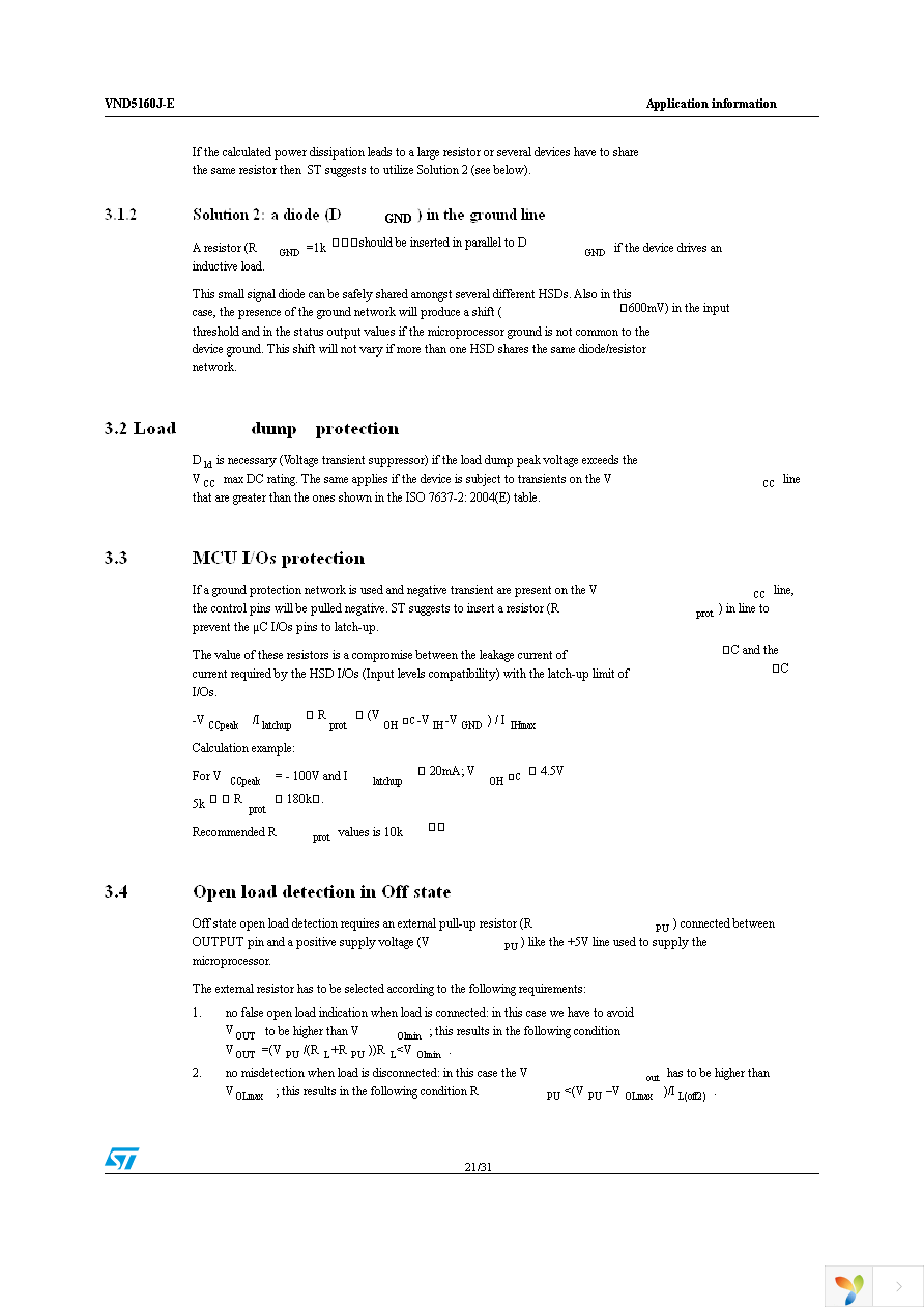 VND5160JTR-E Page 21