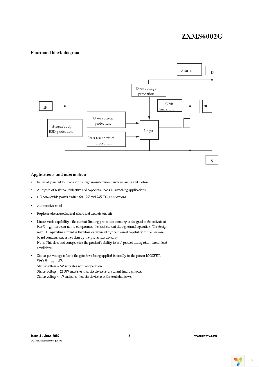 ZXMS6002GTA Page 2