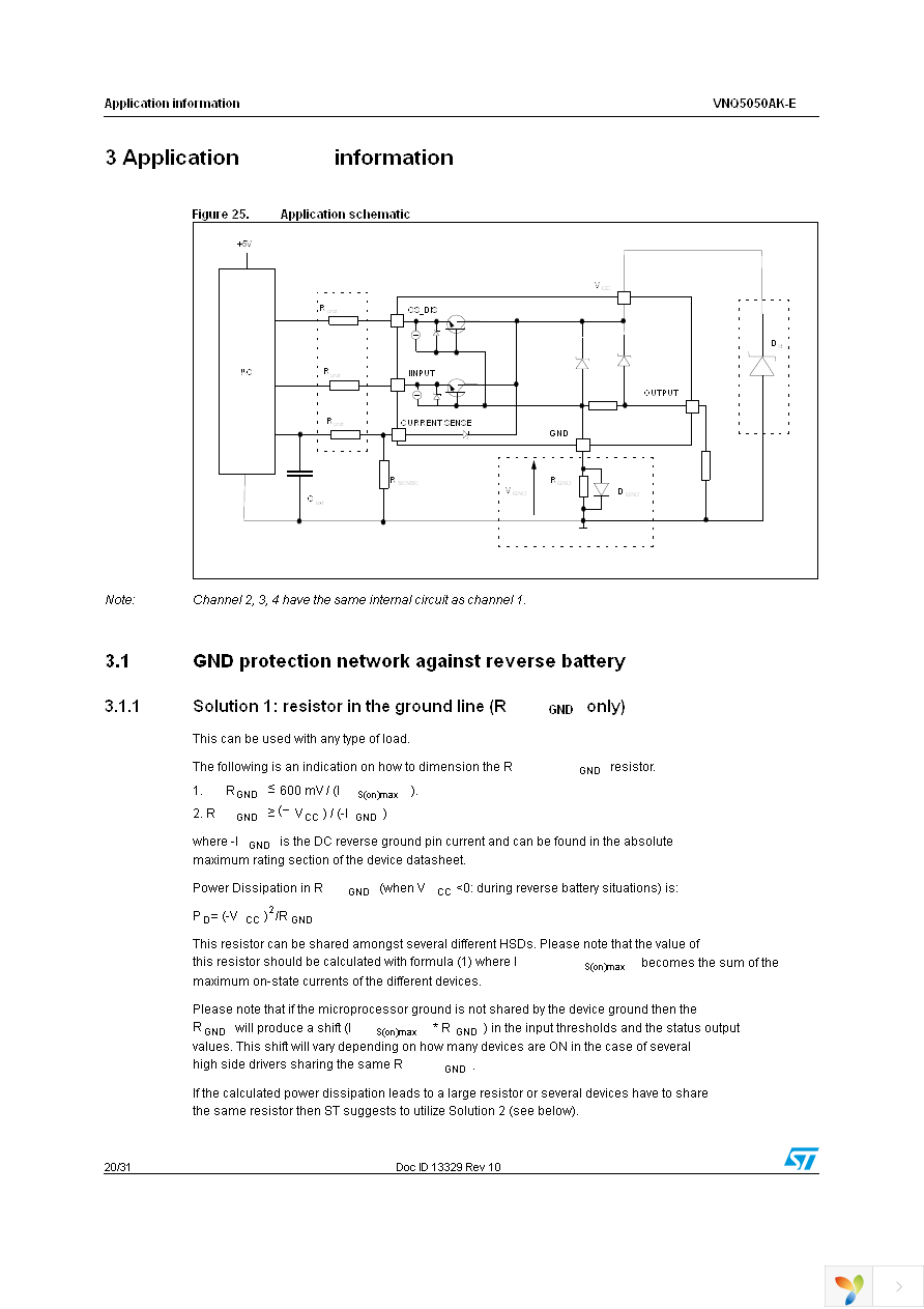 VNQ5050AKTR-E Page 20