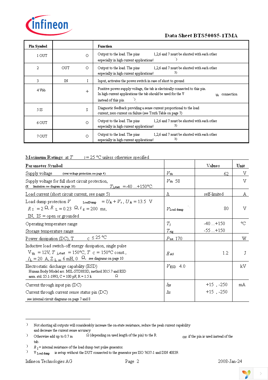 BTS50085-1TMA Page 2