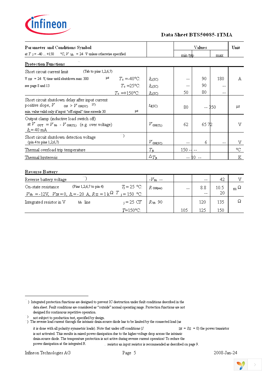 BTS50085-1TMA Page 5