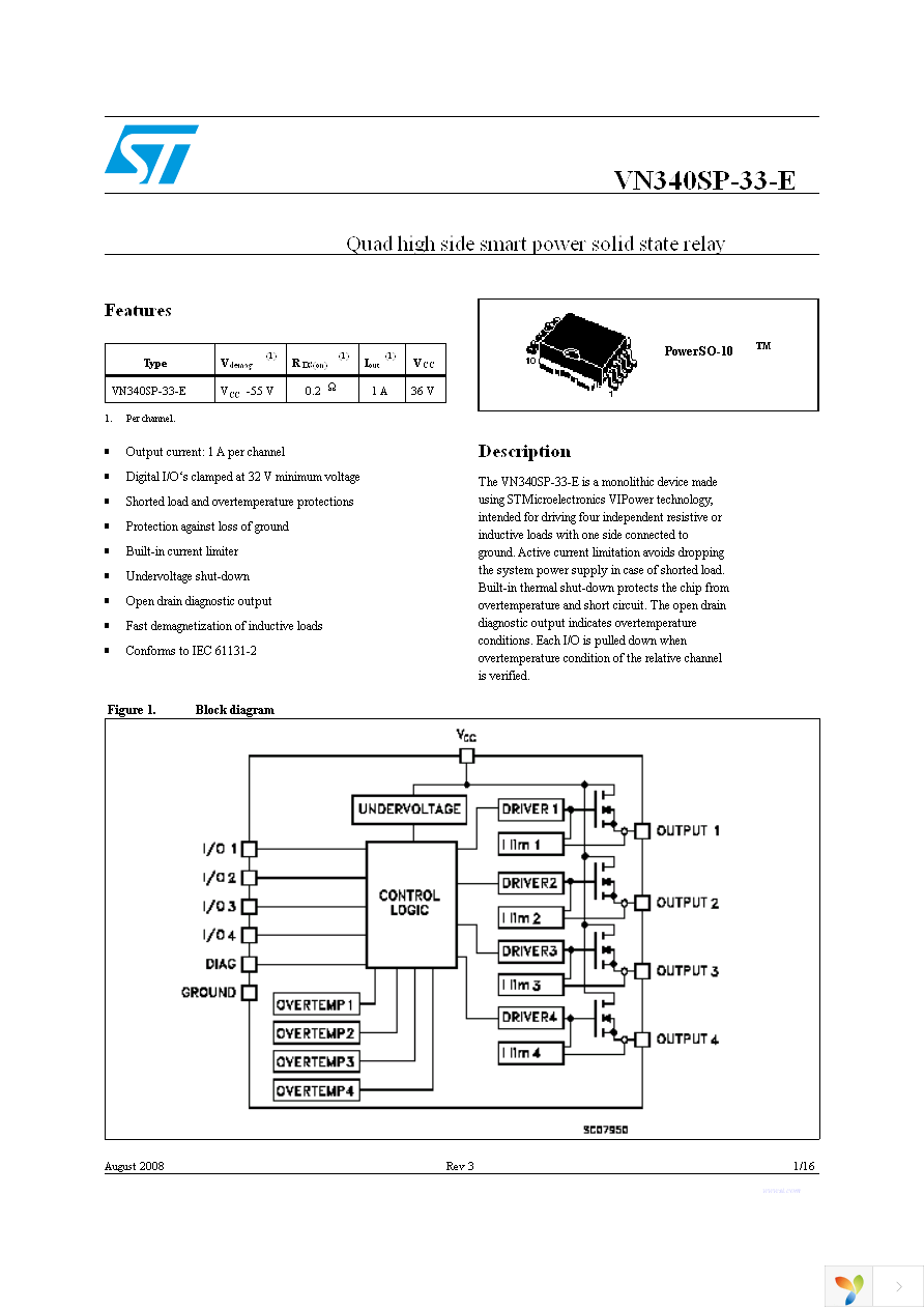 VN340SPTR-33-E Page 1