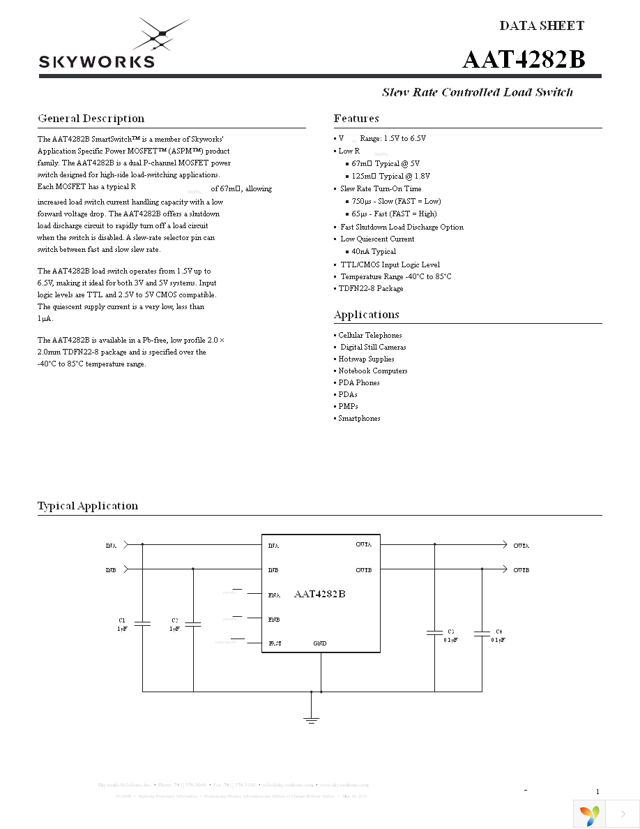 AAT4282BIPS-3-T1 Page 1