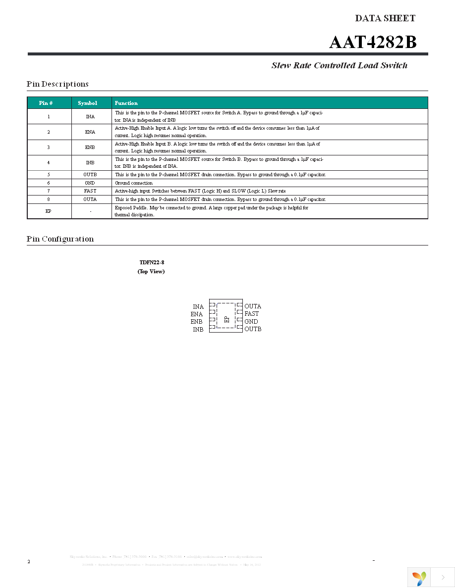 AAT4282BIPS-3-T1 Page 2
