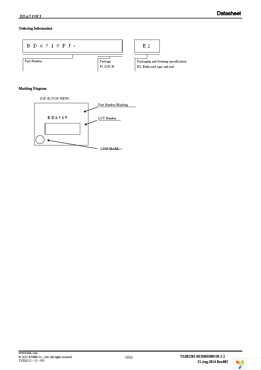 BD6519FJ-E2 Page 19