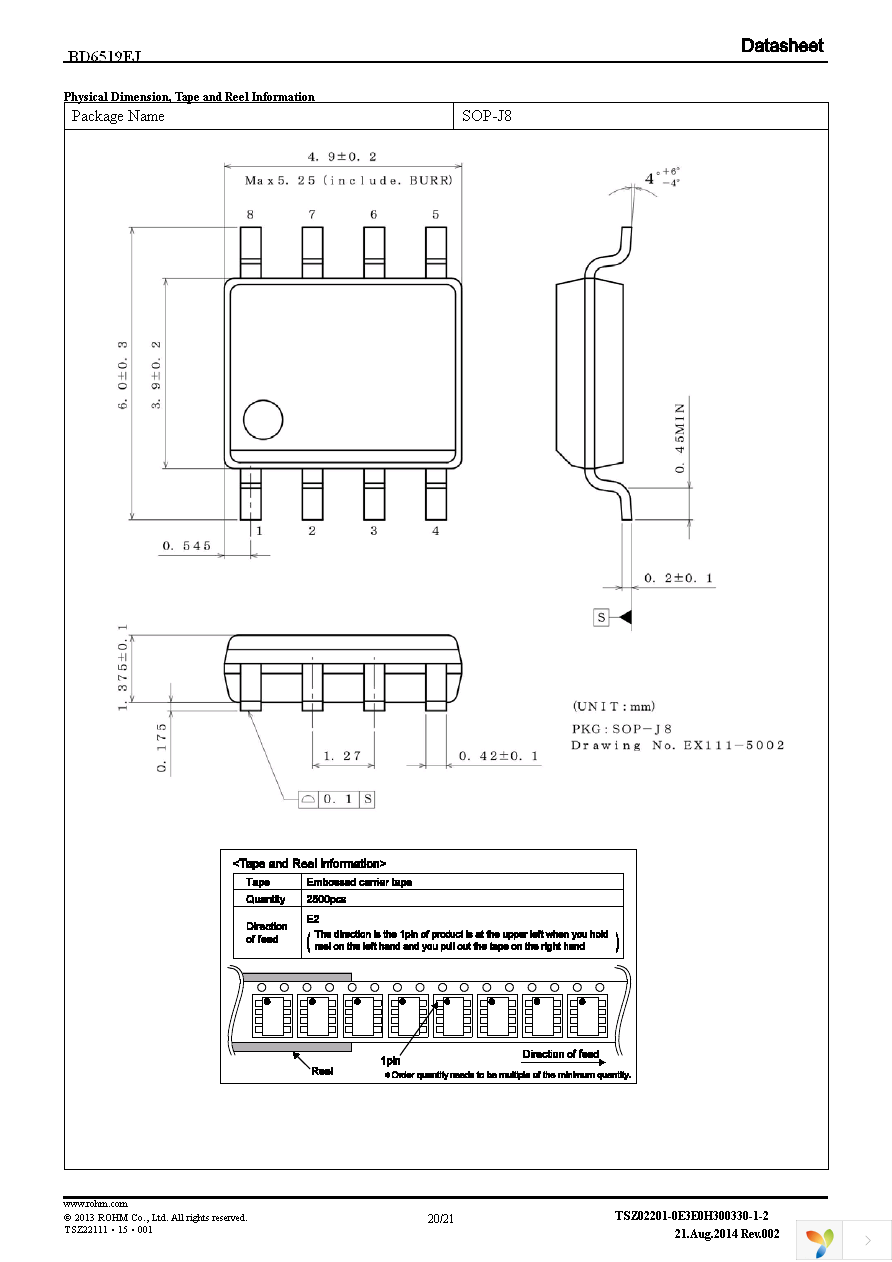 BD6519FJ-E2 Page 20