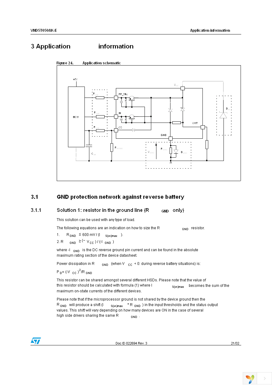 VND5T050AKTR-E Page 21