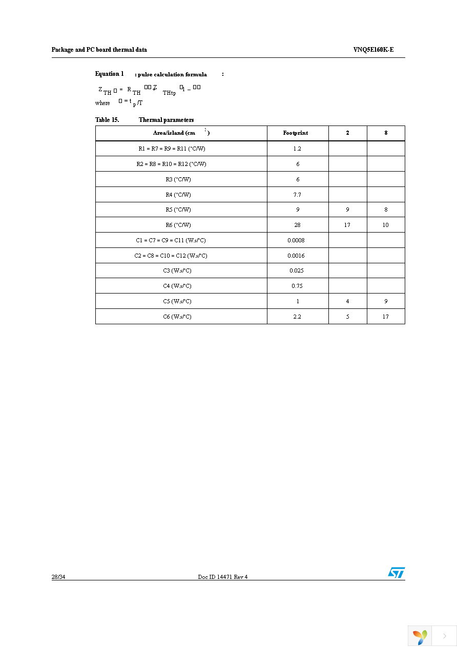 VNQ5E160KTR-E Page 28