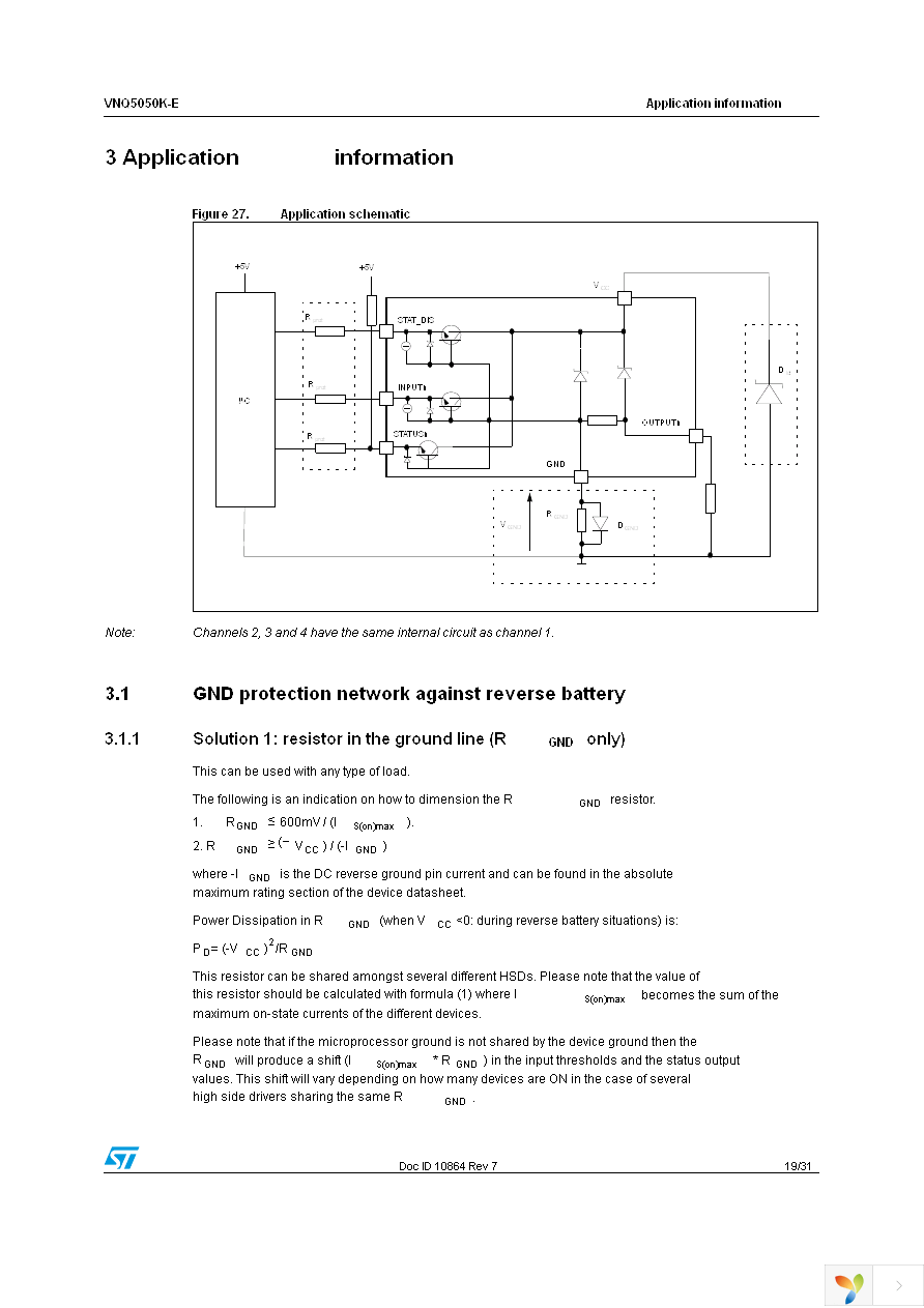 VNQ5050KTR-E Page 19