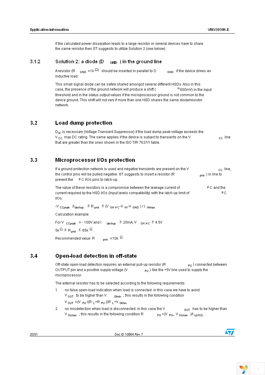 VNQ5050KTR-E Page 20