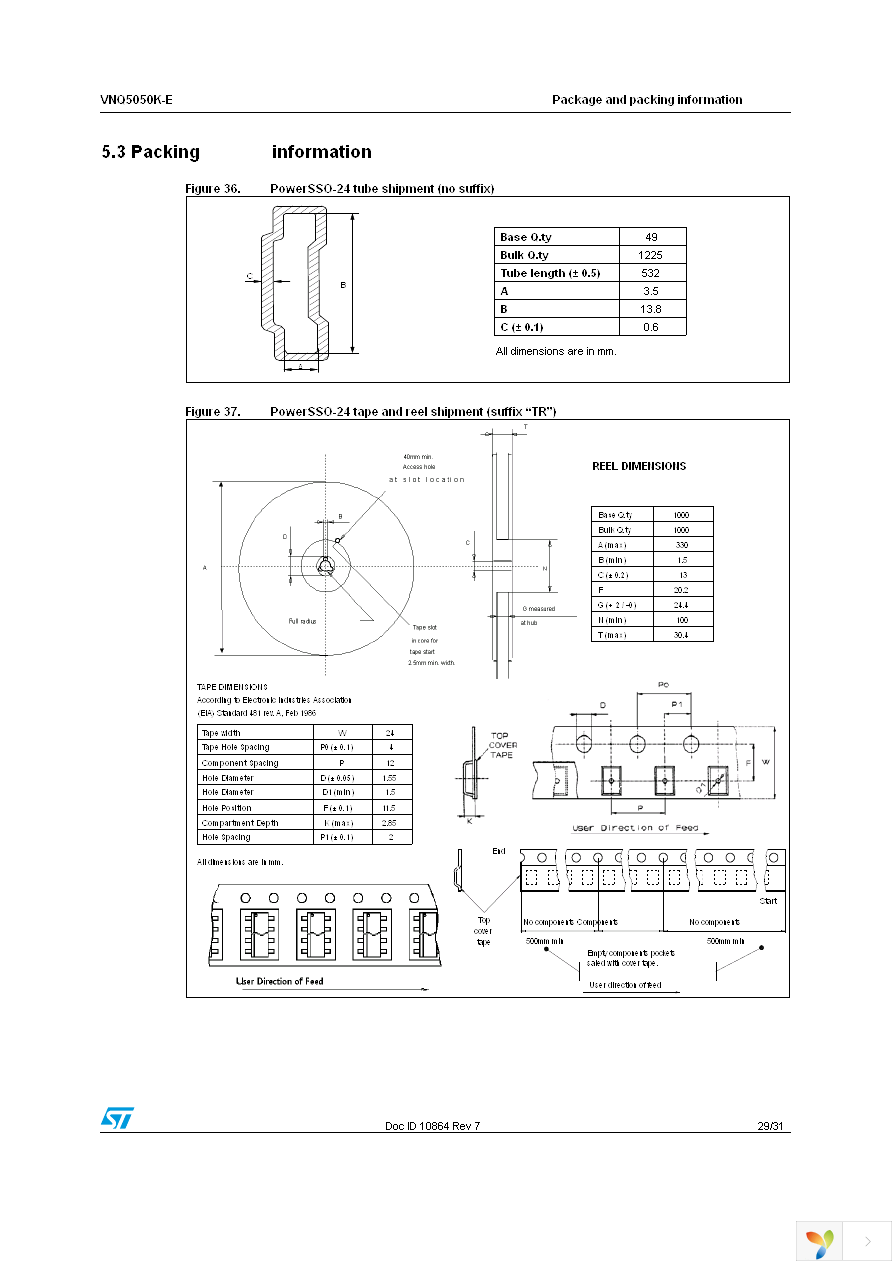 VNQ5050KTR-E Page 29