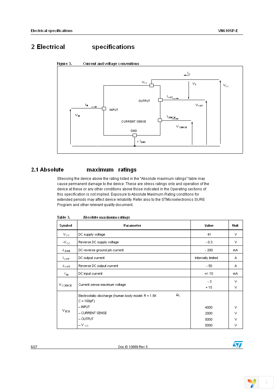 VN610SPTR-E Page 6