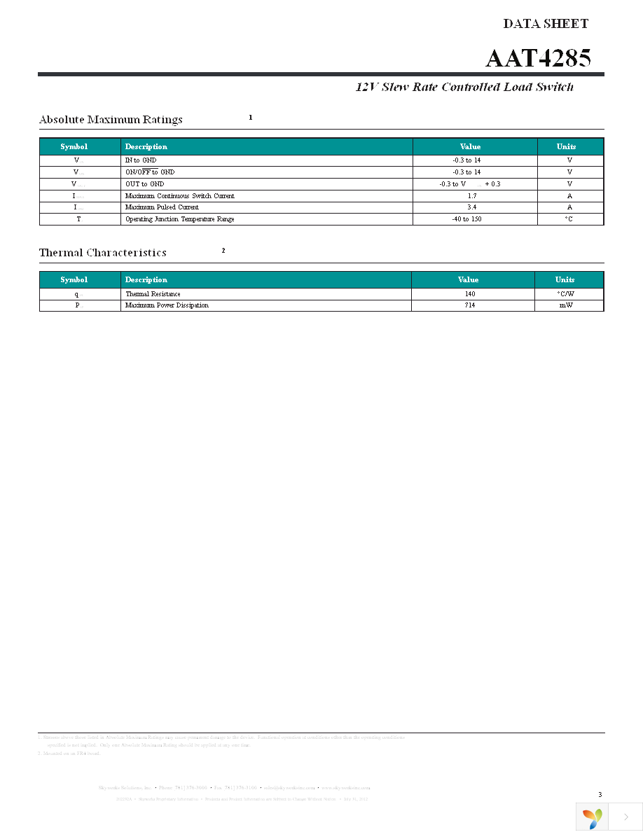 AAT4285IJS-3-T1 Page 3