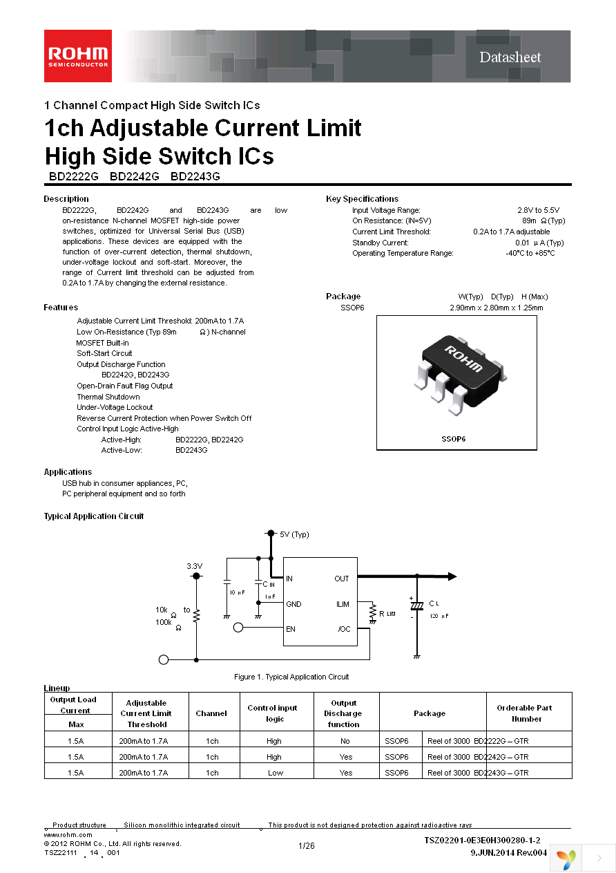 BD2242G-GTR Page 1