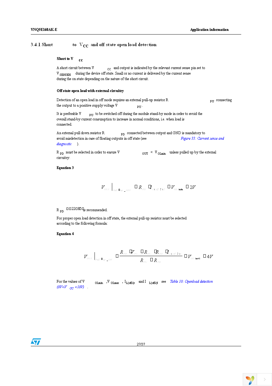 VNQ5E160AKTR-E Page 27