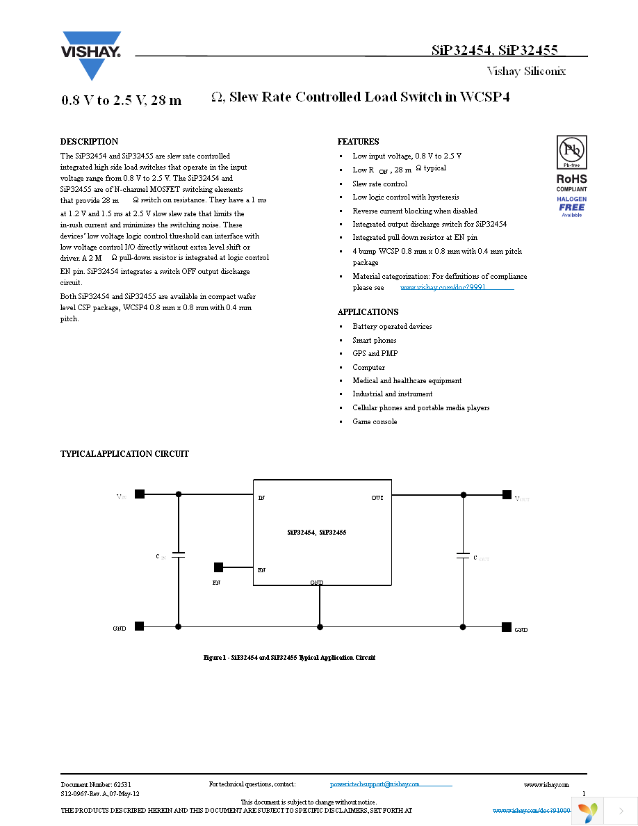 SIP32454DB-T2-GE1 Page 1