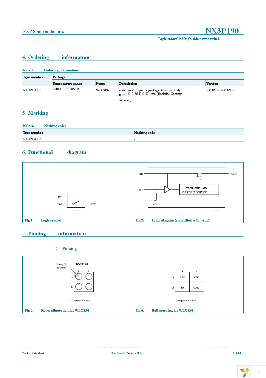 NX3P190UK,012 Page 2