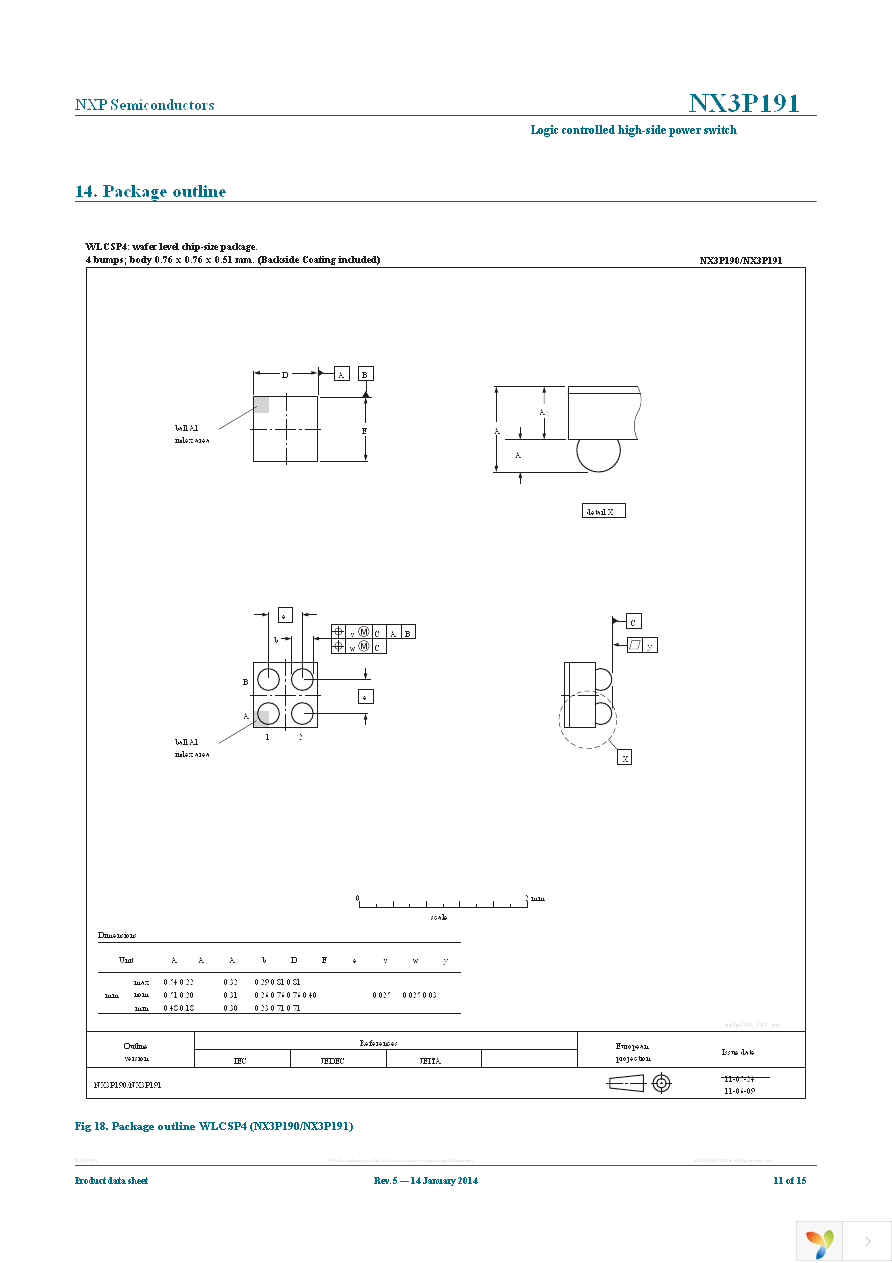 NX3P191UK,012 Page 11