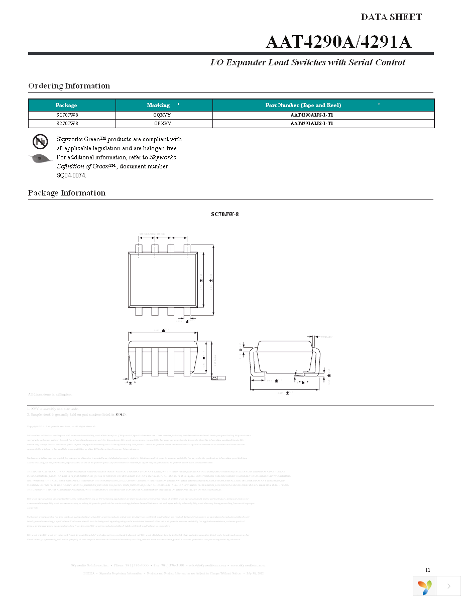 AAT4291AIJS-1-T1 Page 11