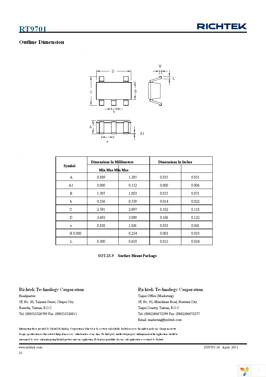 RT9701GB Page 10