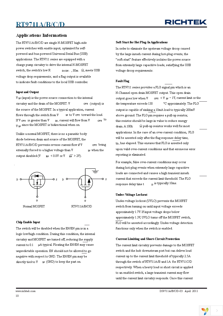 RT9711CGB Page 10