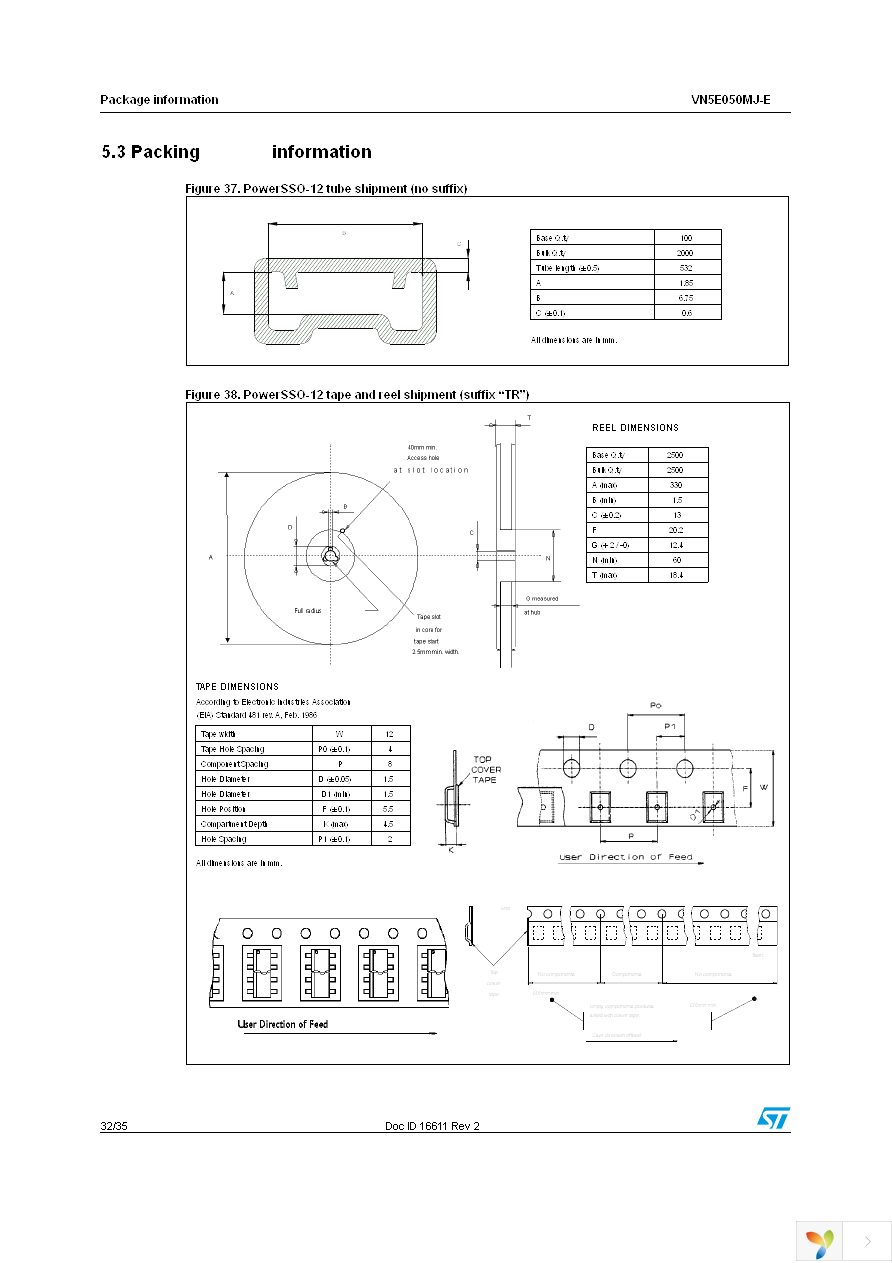 VN5E050MJTR-E Page 32