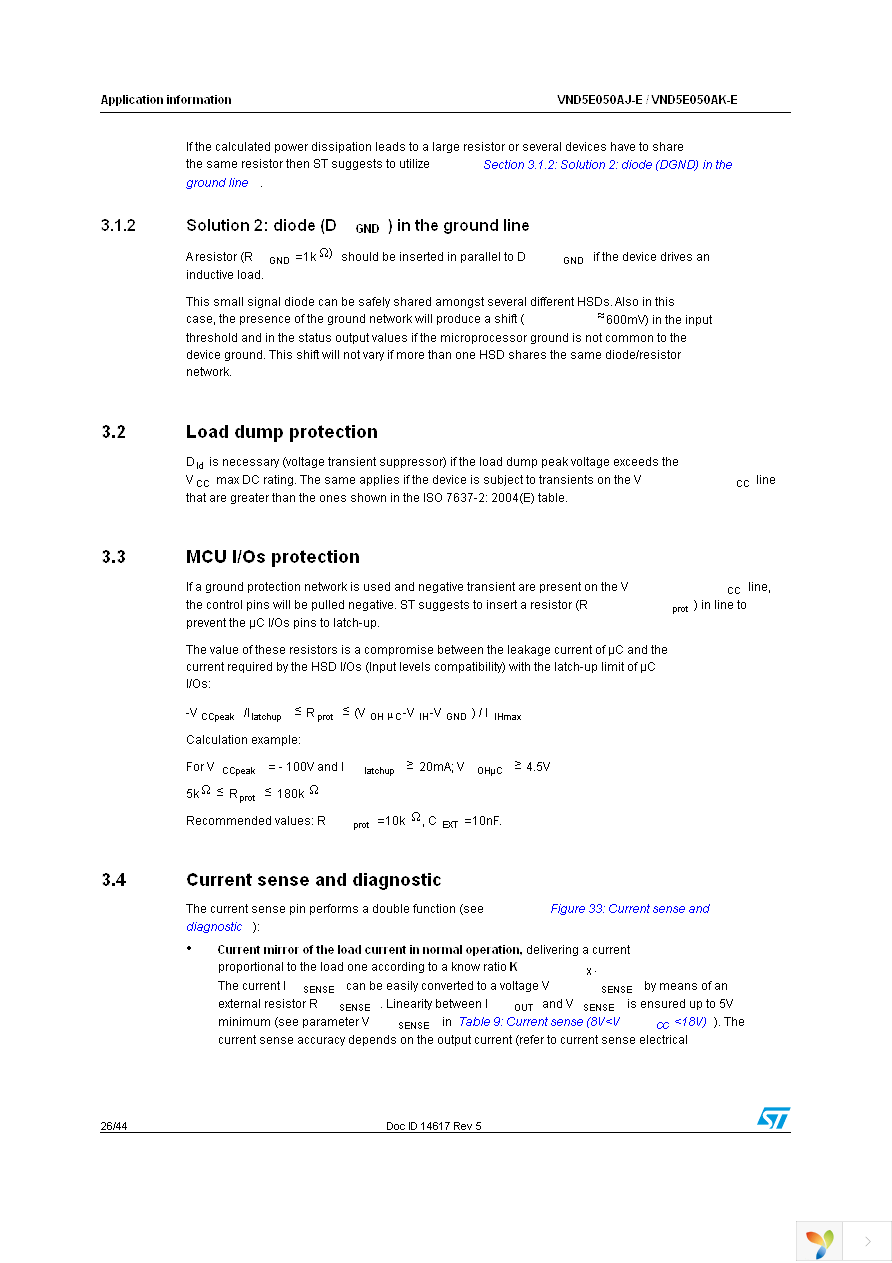 VND5E050AJTR-E Page 26