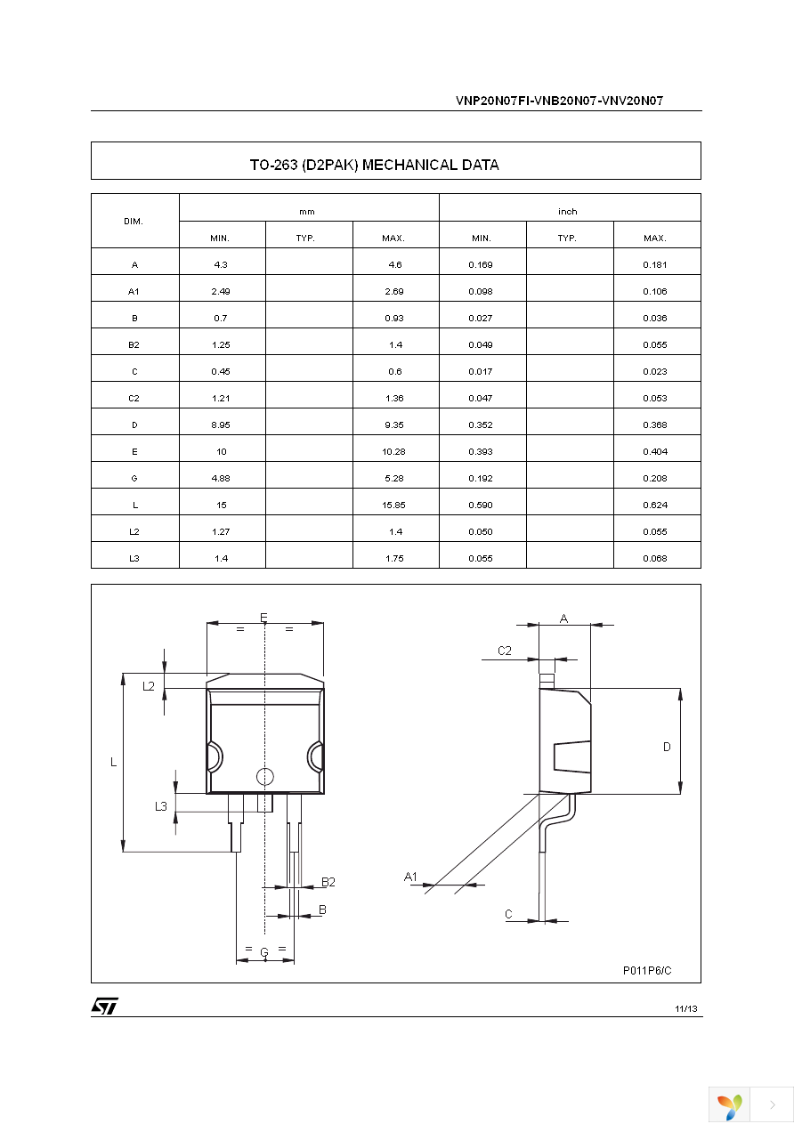 VNB20N0713TR Page 11