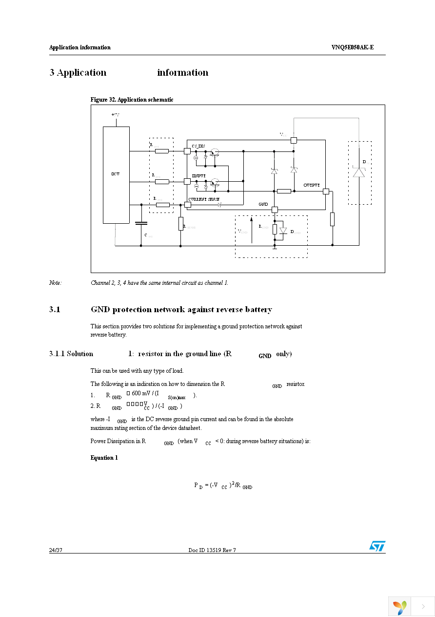 VNQ5E050AKTR-E Page 24