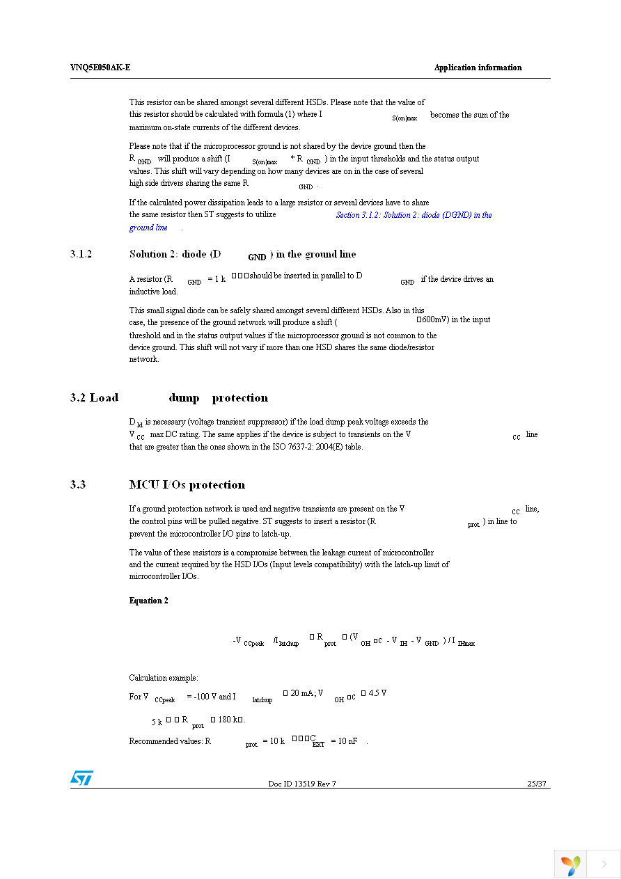 VNQ5E050AKTR-E Page 25