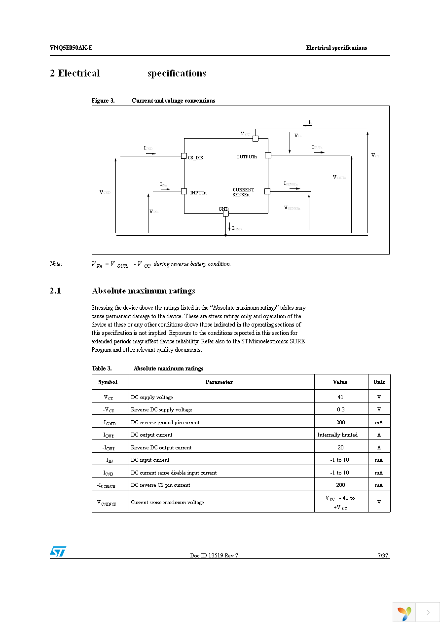 VNQ5E050AKTR-E Page 7